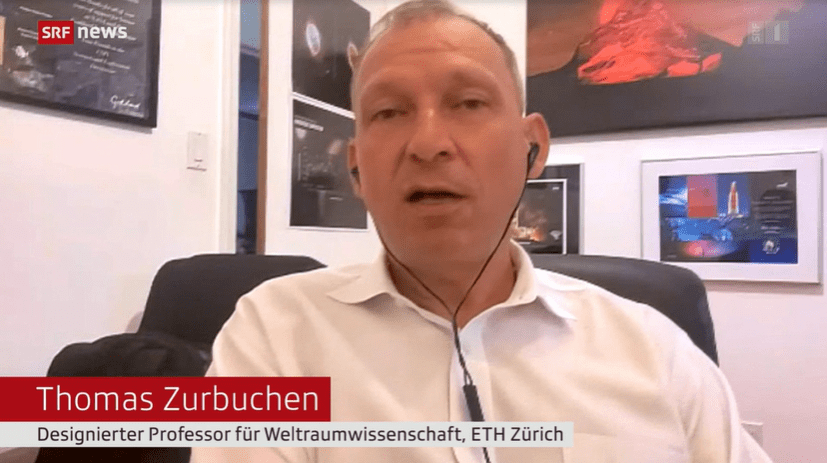 Beitrag in der SRF Tagesschaut mit Thomas Zurbuchen (25.05.2023)