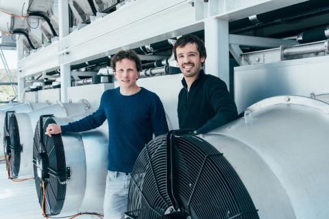 Climeworks CO2 capturing technology from greater Zurich